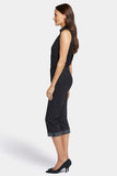 NYDJ Marilyn Straight Crop Jeans In Cool Embrace® Denim With Cuffs - Black