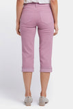 NYDJ Marilyn Straight Crop Jeans In Cool Embrace® Denim With Cuffs - Fairy Falls