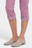 NYDJ Marilyn Straight Crop Jeans In Cool Embrace® Denim With Cuffs - Fairy Falls