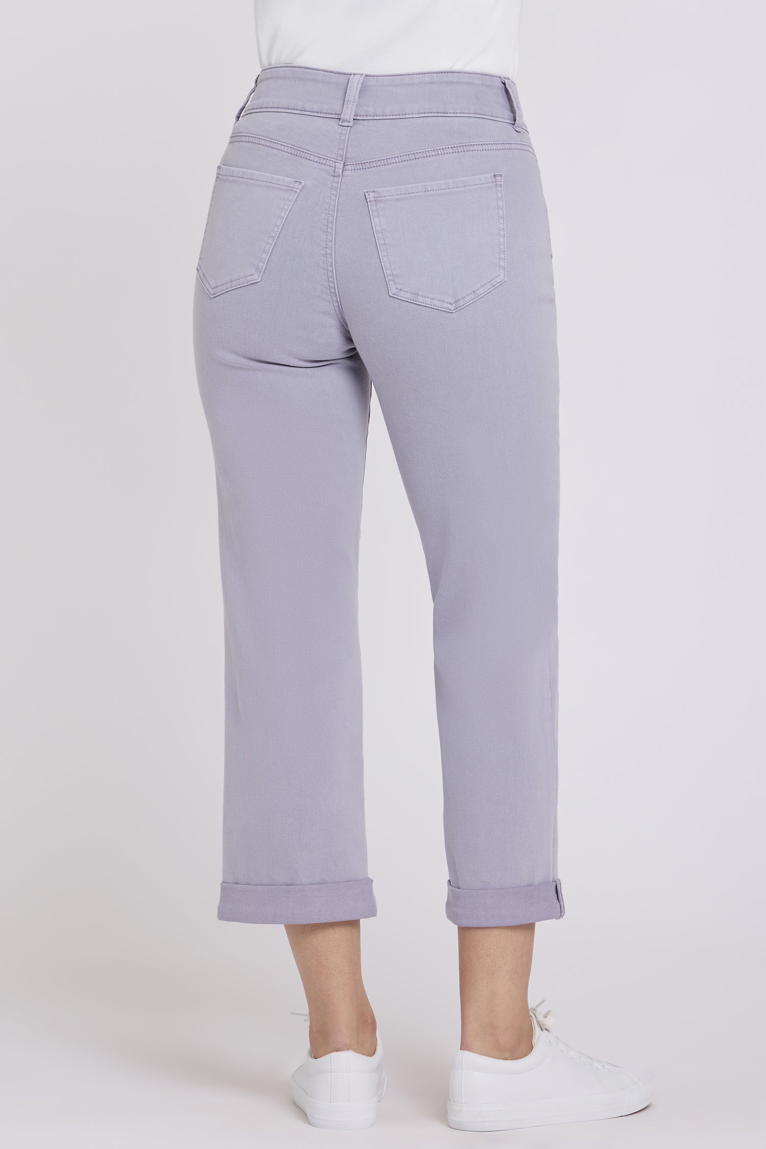 Bailey Relaxed Straight Crop Jeans In Cool Embrace® Denim With