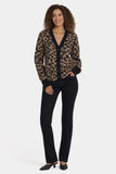 NYDJ Cheetah Cardigan - Black Combo