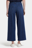 NYDJ Mona Wide Leg Trouser Ankle Jeans With High Rise - Ibiza Blues