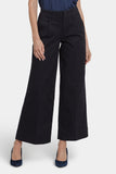 NYDJ Mona Wide Leg Trouser Jeans With High Rise - Black