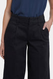 NYDJ Mona Wide Leg Trouser Jeans With High Rise - Black