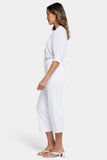 NYDJ Joni Relaxed Capri Jeans With High Rise - Optic White