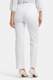NYDJ Blake Slim Flared Jeans With High Rise - Optic White