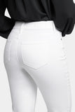NYDJ Blake Slim Flared Jeans With High Rise - Optic White