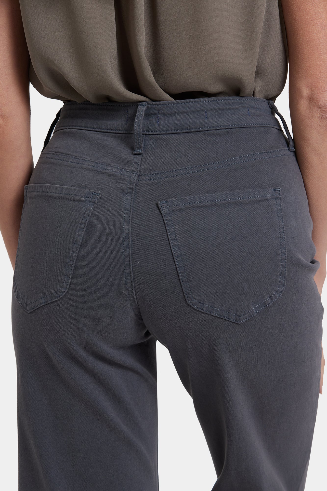 NYDJ Mia Palazzo Jeans With High Rise - Vintage Charcoal