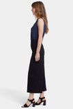 NYDJ Mona Wide Leg Trouser Ankle Jeans With High Rise - Black