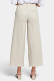 NYDJ Mona Wide Leg Trouser Ankle Jeans With High Rise - Feather
