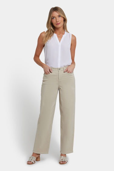 NYDJ Jemma Barrel Jeans With High Rise - Feather