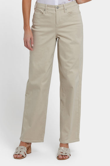 NYDJ Jemma Barrel Jeans With High Rise - Feather