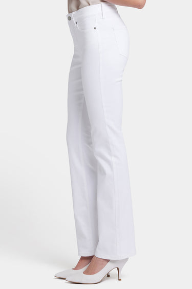 NYDJ Barbara Bootcut Jeans - Optic White