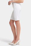 NYDJ Briella 11 Inch Denim Shorts - Optic White