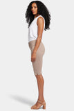 NYDJ Sophie Bike Capri Jeans With Riveted Side Slits - Saddlewood