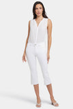 NYDJ Waist-Match™ Marilyn Straight Crop Jeans - Optic White
