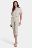 NYDJ Waist-Match™ Marilyn Straight Crop Jeans - Feather