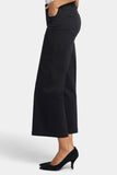 NYDJ Teresa Wide Leg Ankle Jeans - Black
