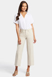 NYDJ Teresa Wide Leg Ankle Jeans - Feather