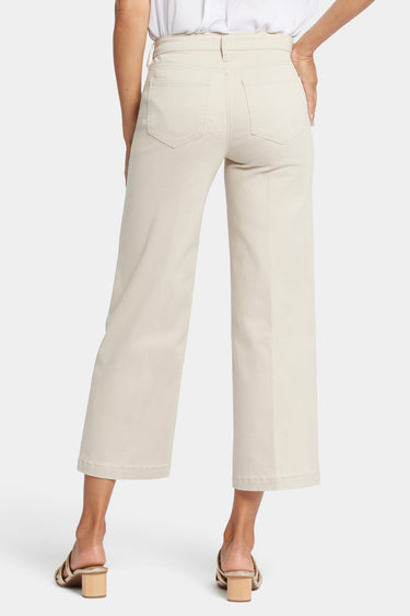 NYDJ Teresa Wide Leg Ankle Jeans - Feather