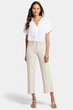 NYDJ Teresa Wide Leg Ankle Jeans - Feather