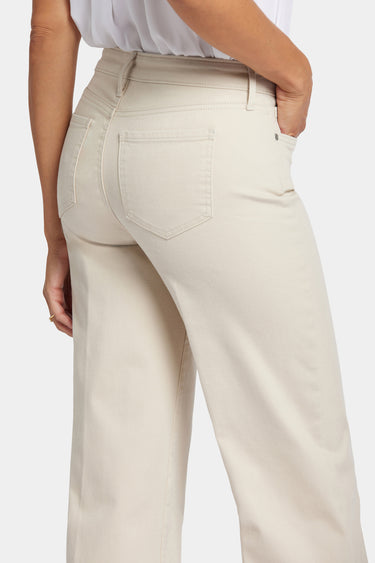 NYDJ Teresa Wide Leg Ankle Jeans - Feather