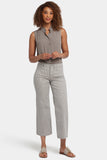 NYDJ Teresa Wide Leg Ankle Jeans - Hidden Lodge Stripe