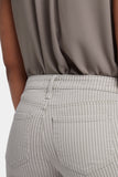 NYDJ Teresa Wide Leg Ankle Jeans - Hidden Lodge Stripe
