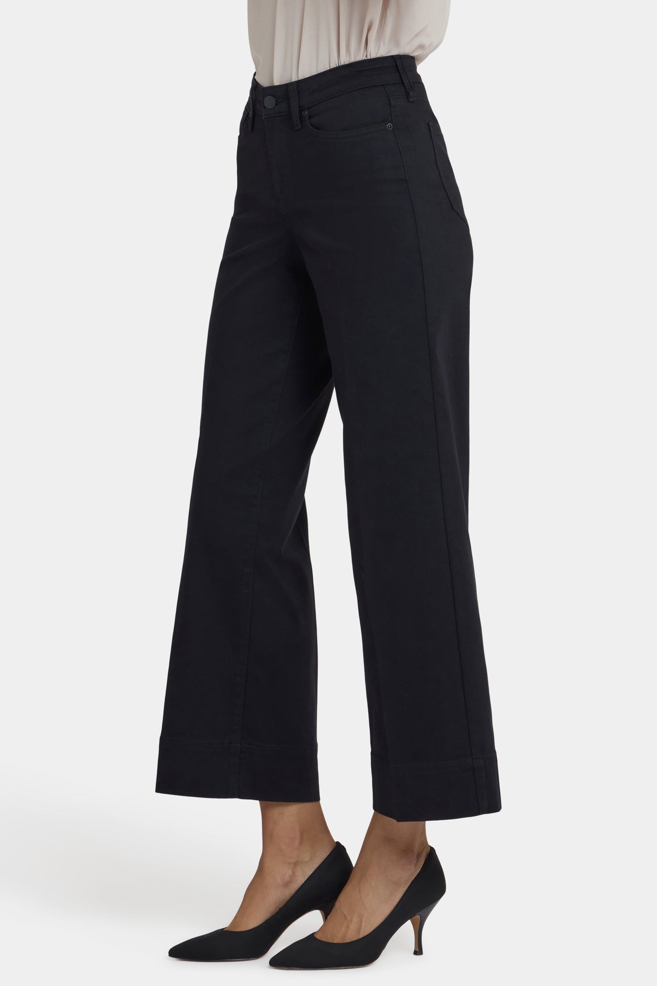 NYDJ Teresa Wide Leg Ankle Jeans With 3