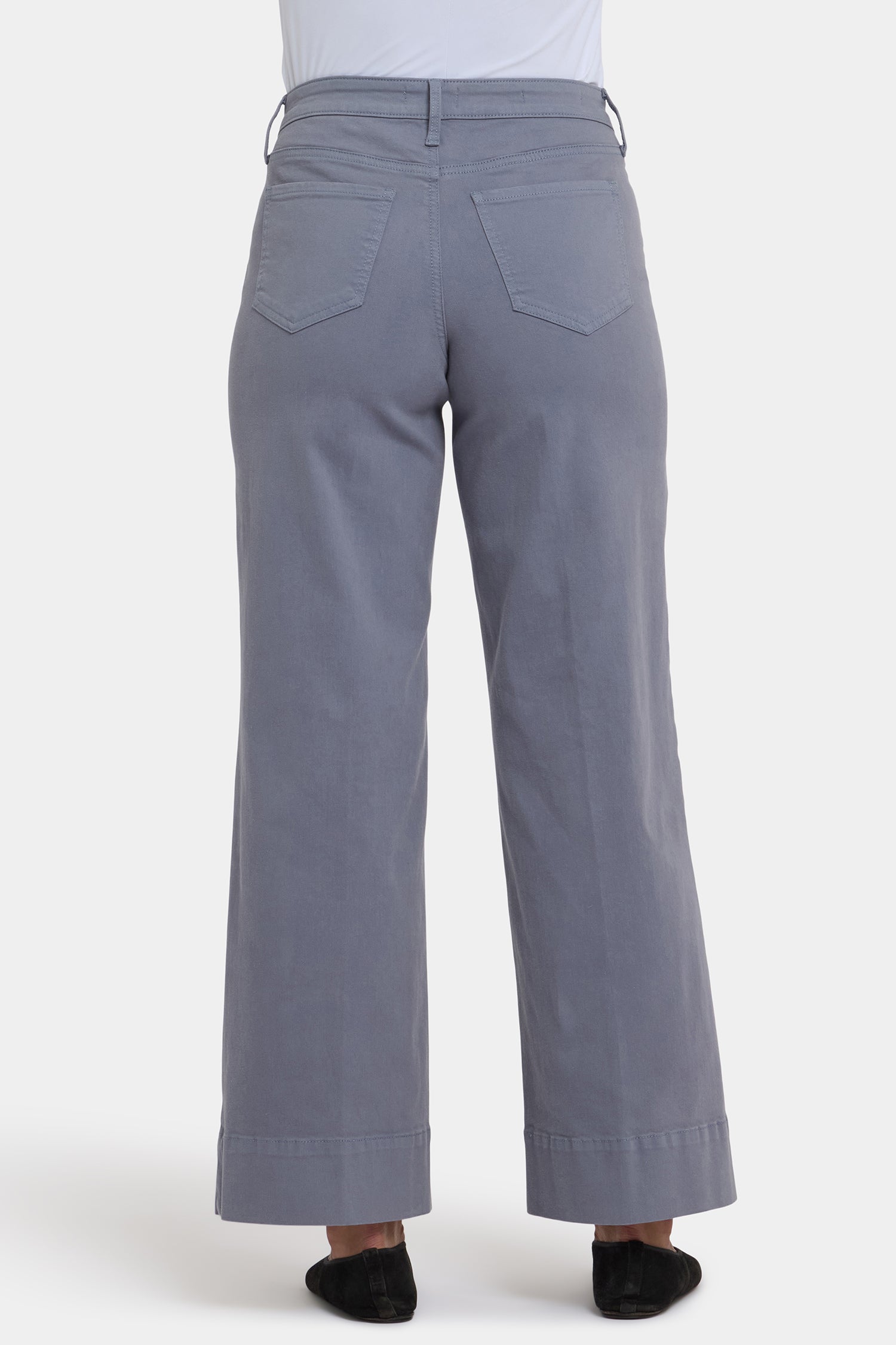 40530 Coco Relaxed Wide Leg Crop Jeans In Plus Size In Cool Embrace