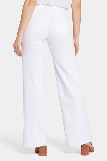 NYDJ Teresa Wide Leg Jeans - Optic White