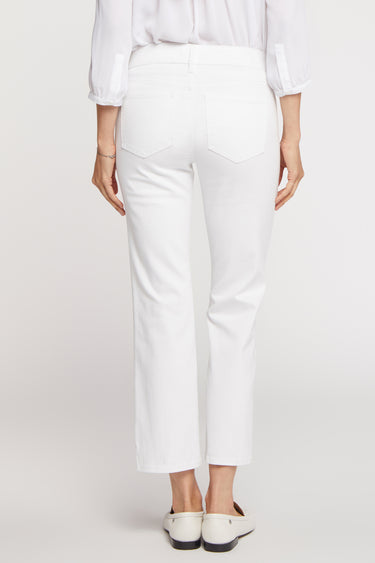 NYDJ Marilyn Straight Ankle Jeans - Optic White