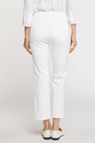 NYDJ Marilyn Straight Ankle Jeans - Optic White