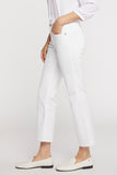 NYDJ Marilyn Straight Ankle Jeans - Optic White