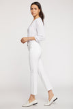 NYDJ Marilyn Straight Ankle Jeans - Optic White