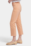NYDJ Marilyn Straight Ankle Jeans - Apricot Nectar