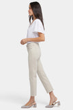 NYDJ Marilyn Straight Ankle Jeans - Feather