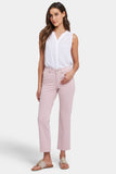 NYDJ Marilyn Straight Ankle Jeans  - Pale Mauve