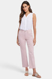 NYDJ Marilyn Straight Ankle Jeans  - Pale Mauve