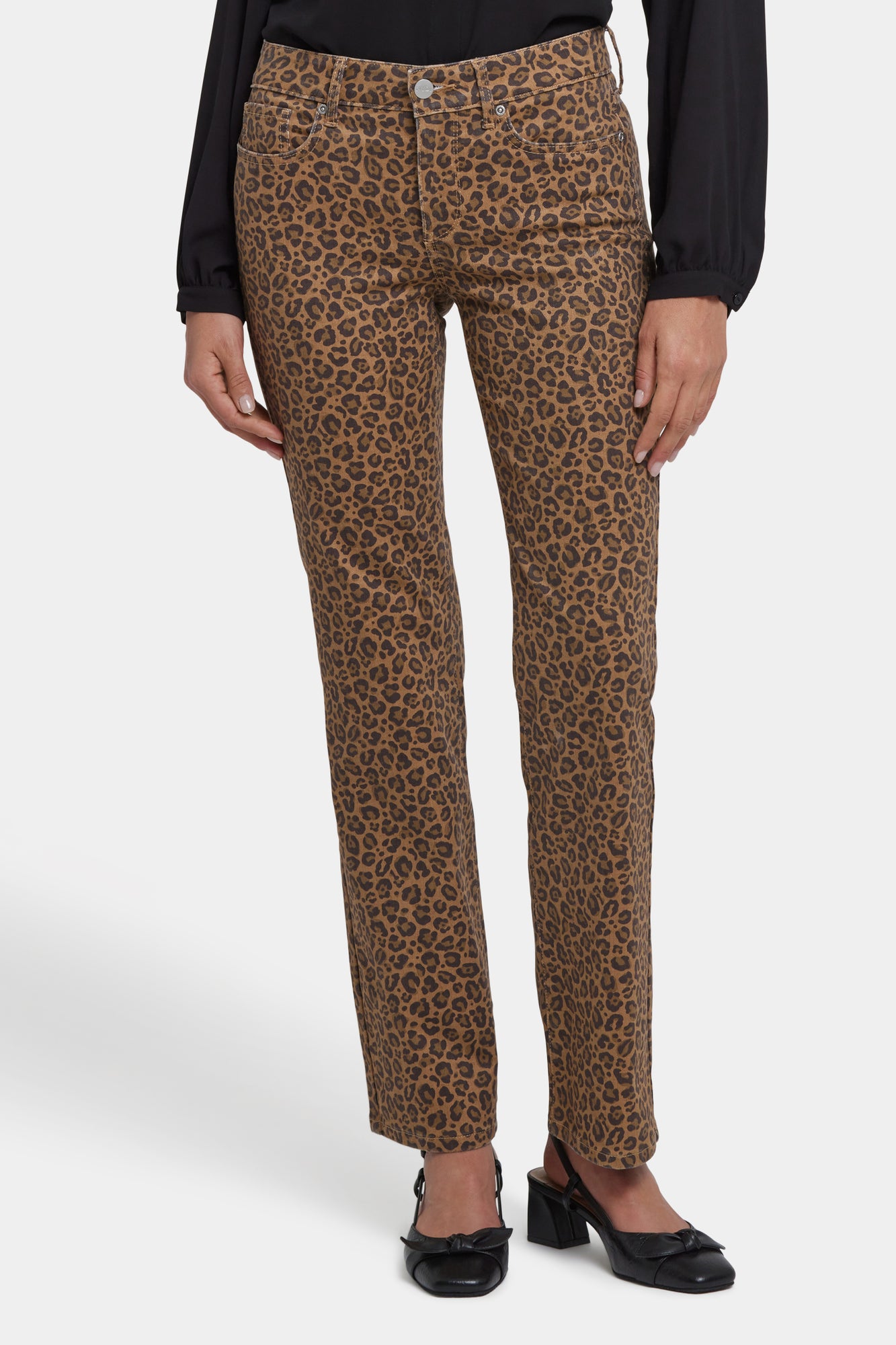 NYDJ Marilyn Straight Jeans - Calico