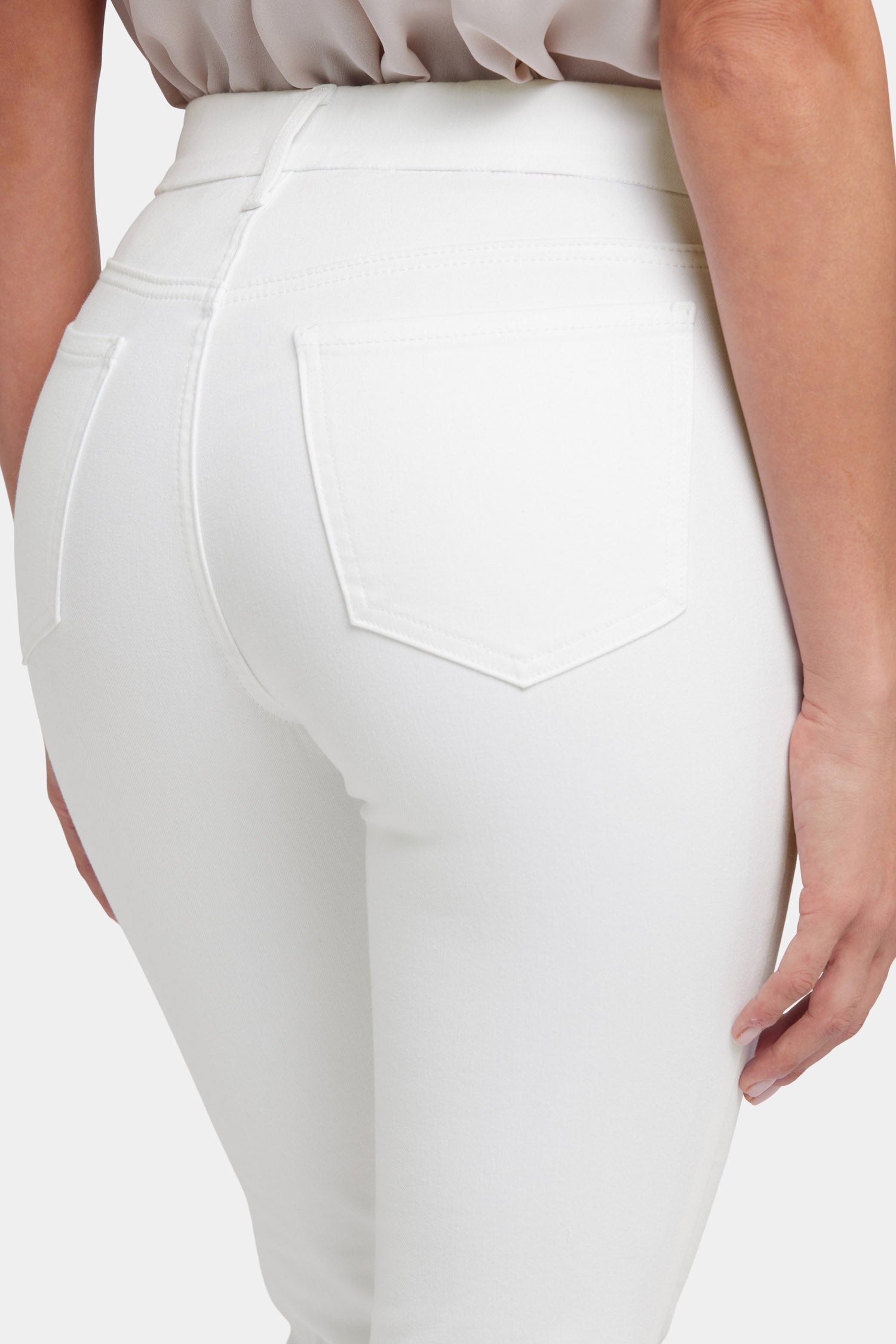 Waist-Match™ Marilyn Straight Jeans - Optic White White | NYDJ