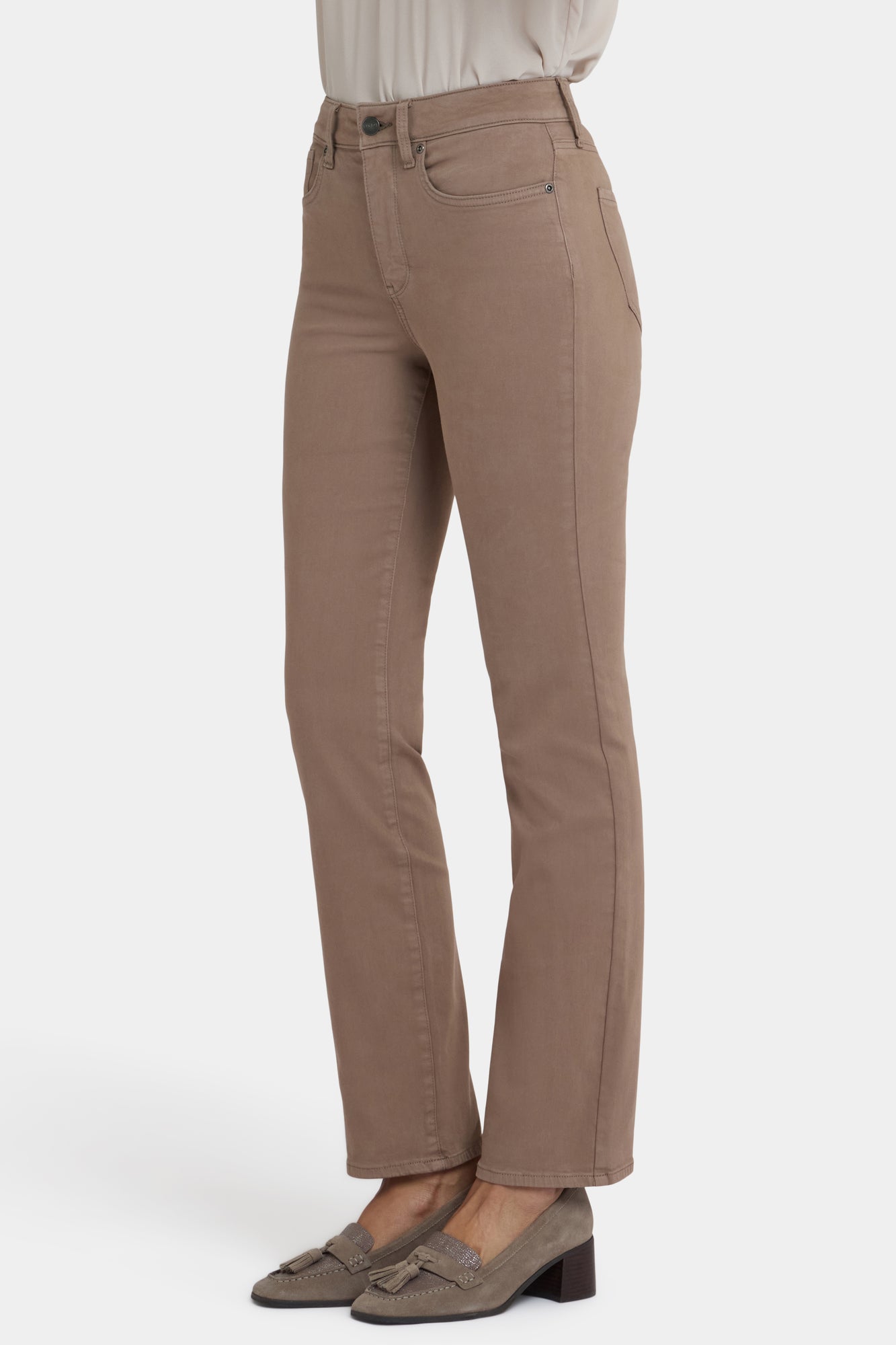 NYDJ Marilyn Straight Jeans With High Rise And 31