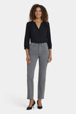 NYDJ Marilyn Straight Jeans With High Rise And 31" Inseam - Lunar Stone