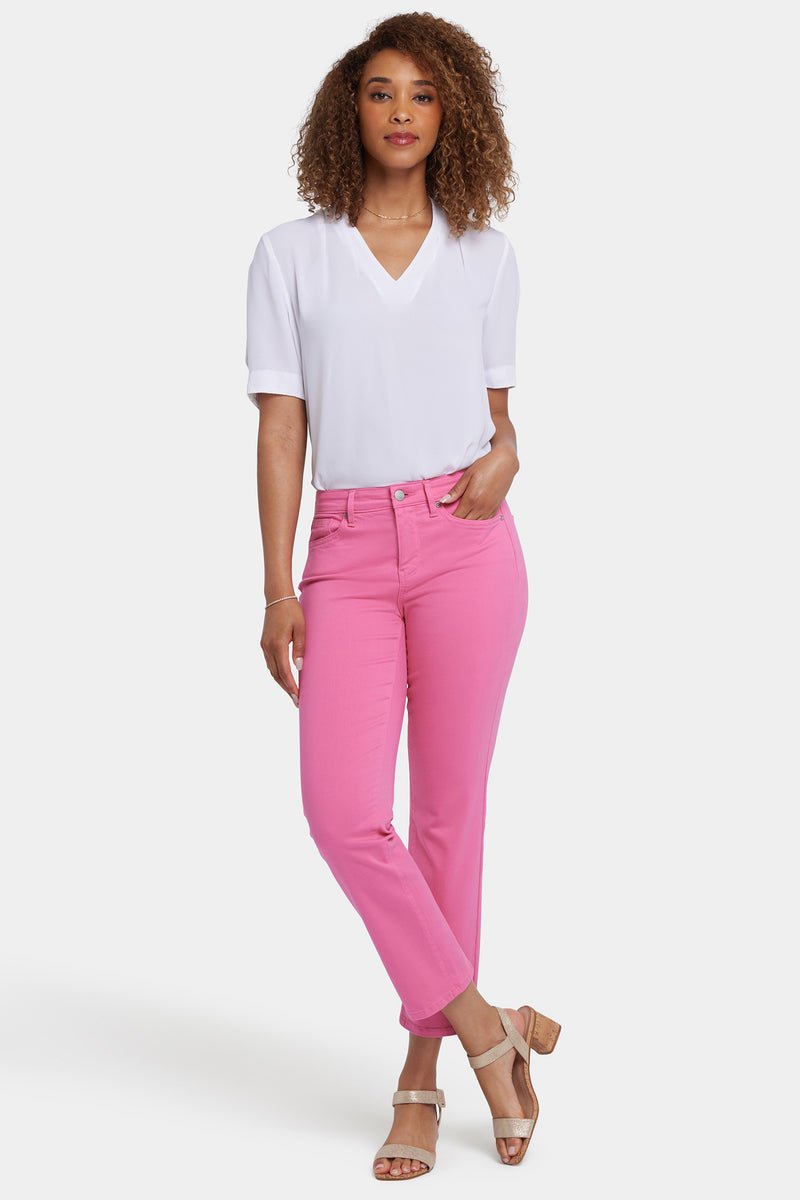 NYDJ Sheri Slim Ankle Jeans - Honeysuckle