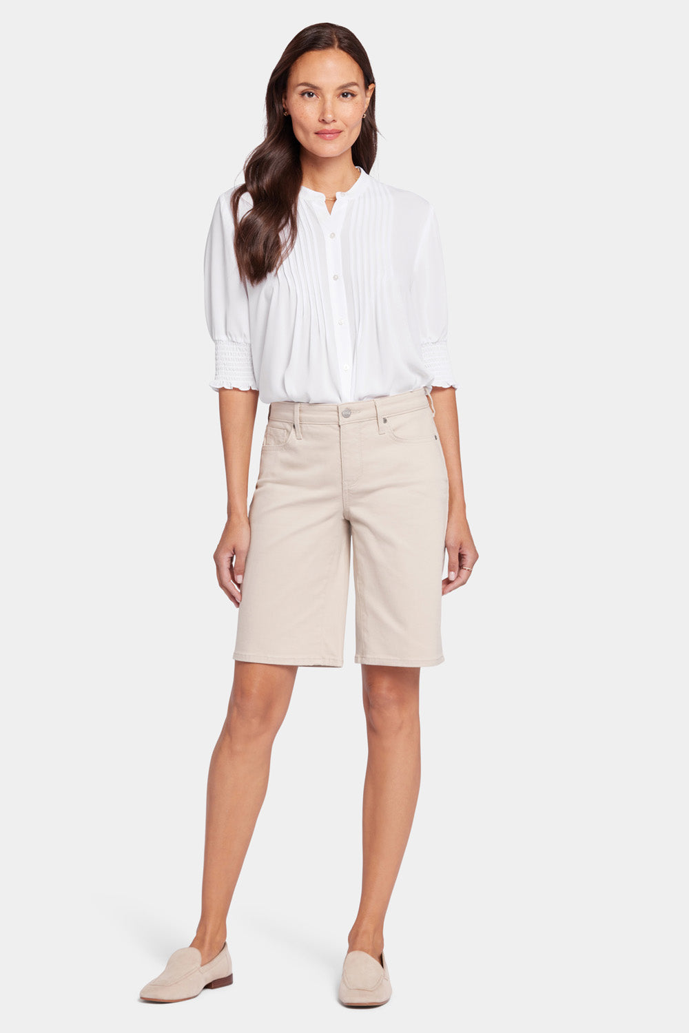 NYDJ Lilly Denim Shorts - Feather