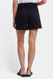 NYDJ Berkyn Relaxed Denim Shorts With Super High Rise - Black
