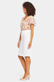 NYDJ High Waist Skirt - Optic White