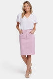 NYDJ High Waist Skirt - Pink Nectar