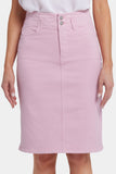 NYDJ High Waist Skirt - Pink Nectar