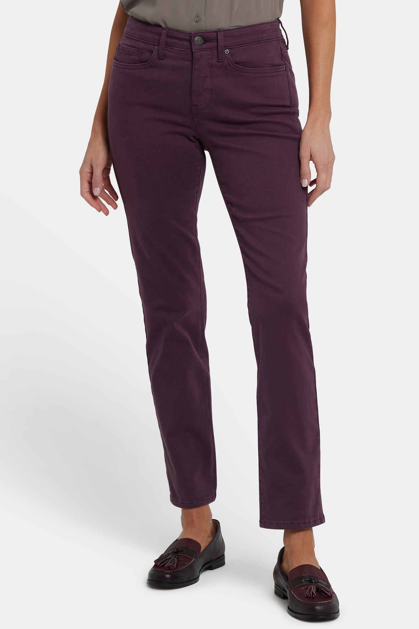 NYDJ Sheri Slim Jeans - Fig